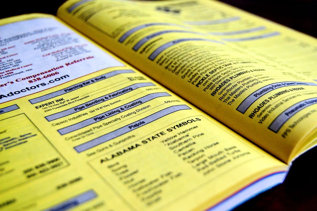 Phone Book  - Branding and Signs in Durham, NC